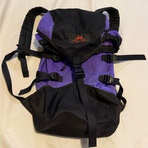 Marmot Purple and Black Kids Backpack